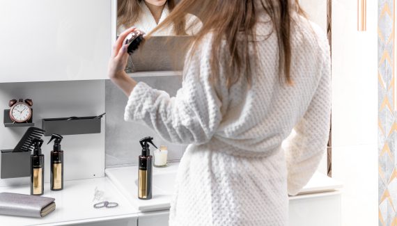 nanoil spray voor voller uitziend haar